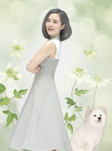 颜丹晨梦幻素雅写真演绎时光沉淀的优雅