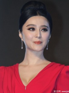 范冰冰红妆魅影眼波流转间