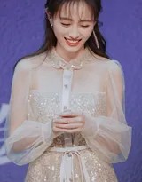 月下仙子垂露轻纱舞流光  第2张