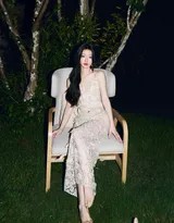 月下仙踪·单依纯夜光白裙秘境写意  第6张