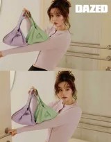 李惠利复古画报绽放灵动少女感 多变穿搭演绎怀旧时光  第7张