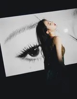 鎏金摇曳映仙姿 热巴冷艳写真展高贵气场  第9张