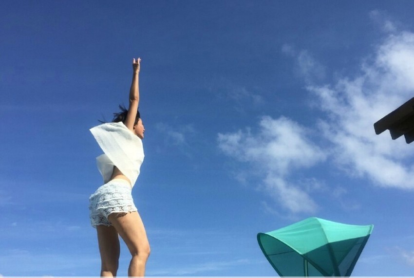 张歆艺夏日热舞写真展现率性活力  第5张